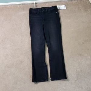 Athleta Black Jeans high-rise. Sculpted stretch fiber. Women, Size 8. NEW!